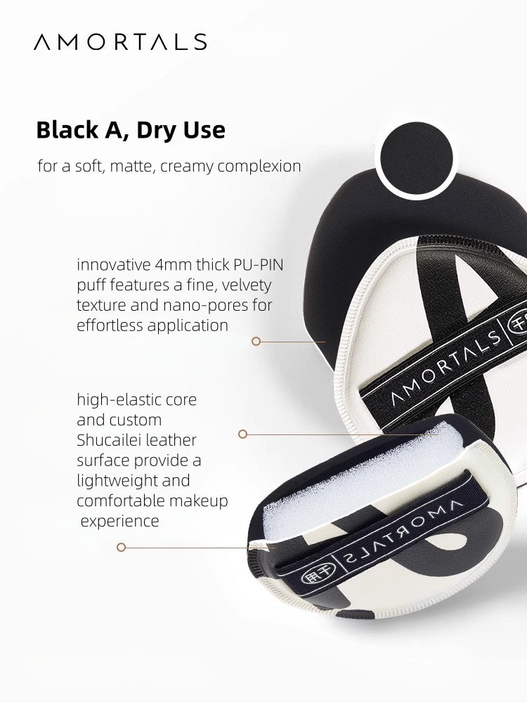 Amortals Double A Makeup Puff Set