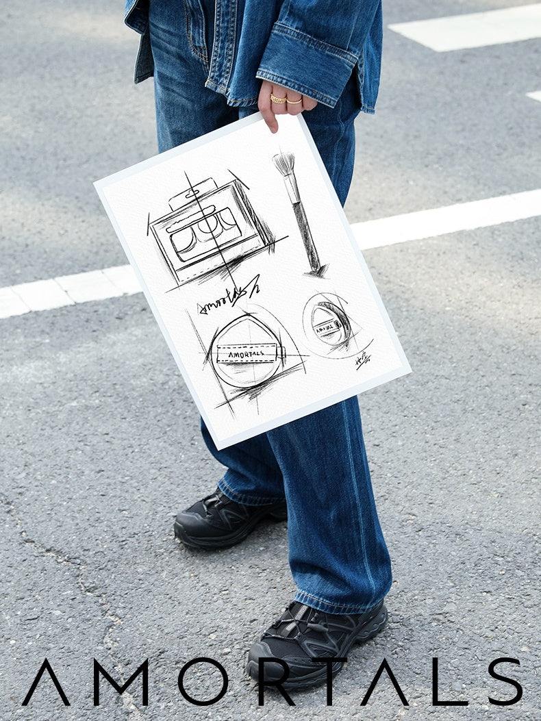 "Just It" Denim Beginner Makeup Tool Set