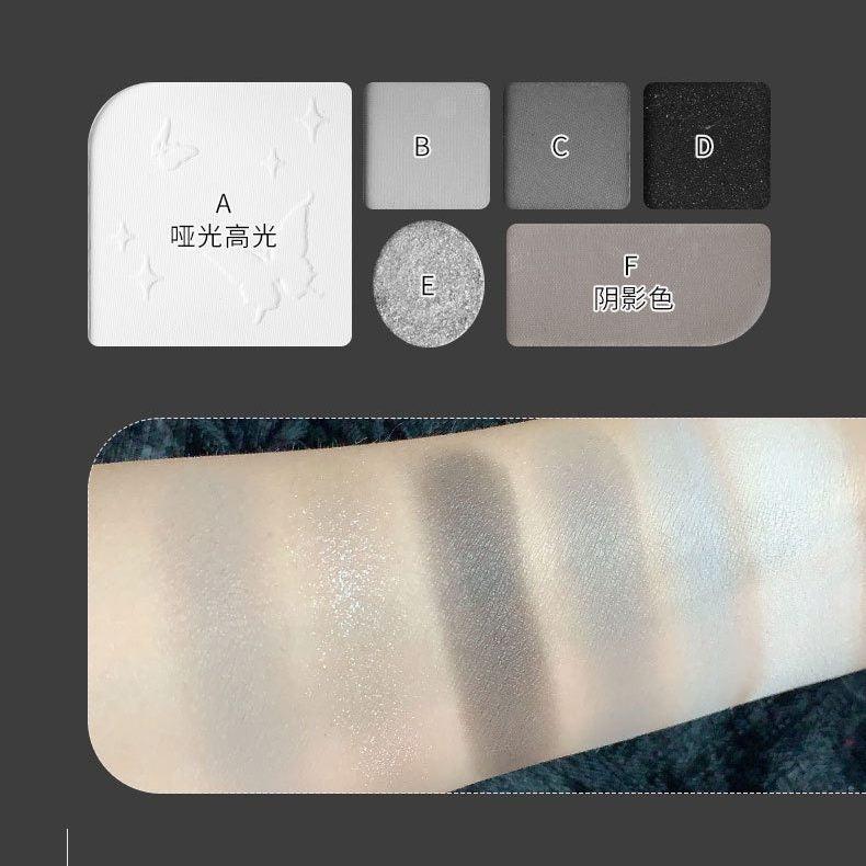 Butterflies 6 Colors Eyeshadow Palette 7.05g