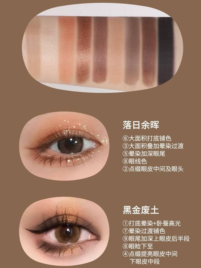 Waste Soil 9 Color Eyeshadow Palette 9g