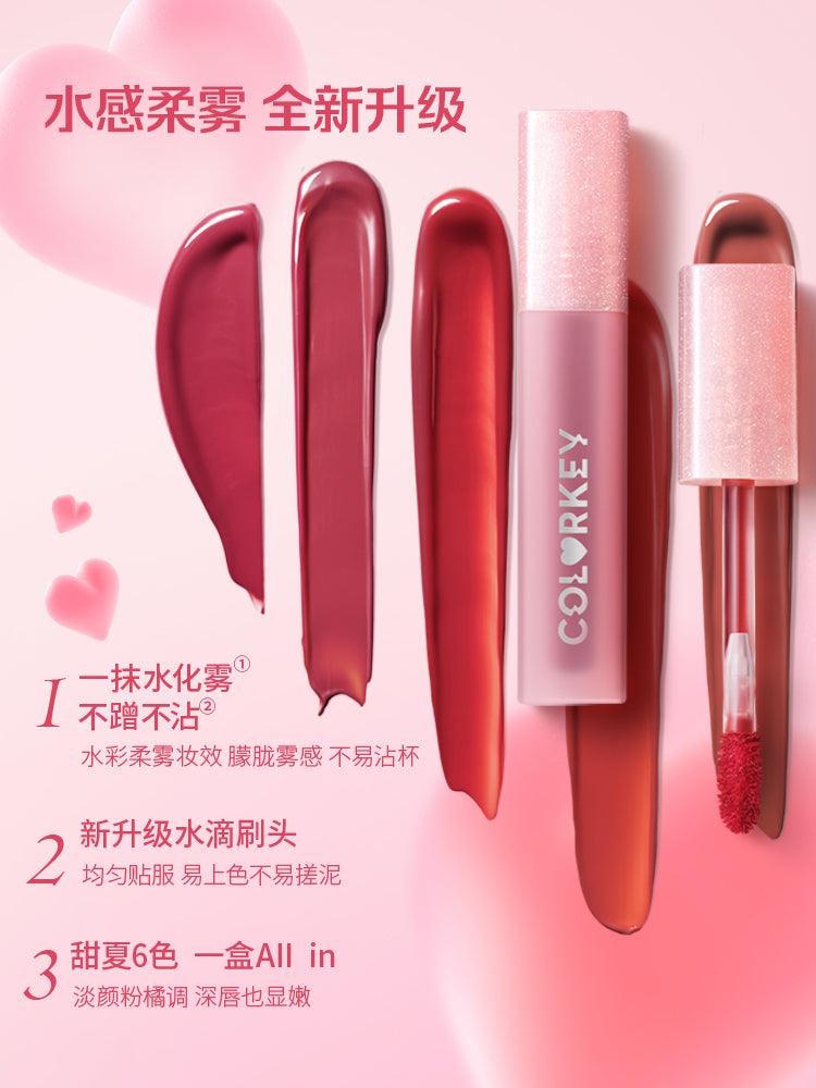 Colorkey Soft Matte Lip Tint Mini Set for Qixi KLQ103 - Chic Decent