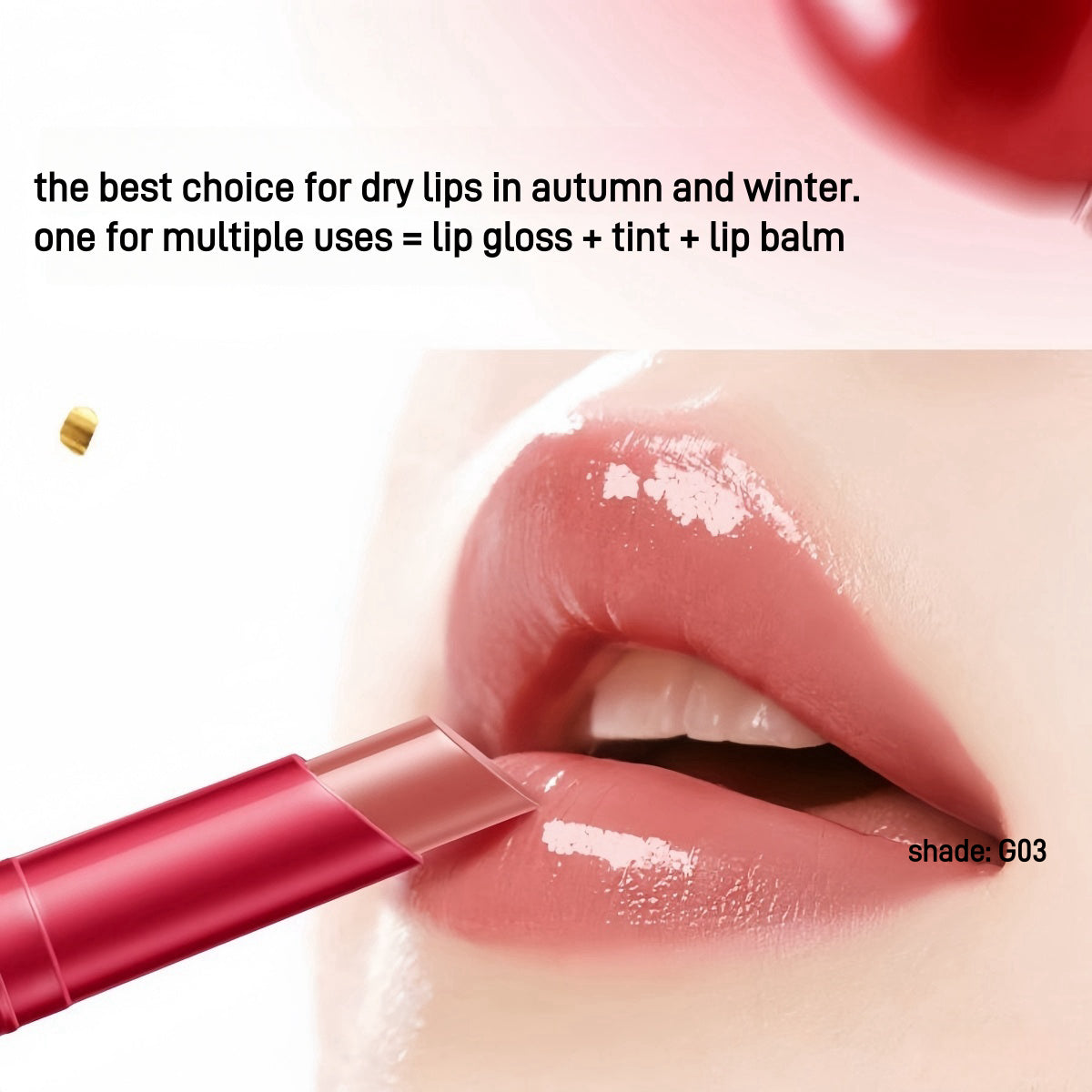 Crystal Glossy Lipstick CNY Lucky Snake Series 2.7g