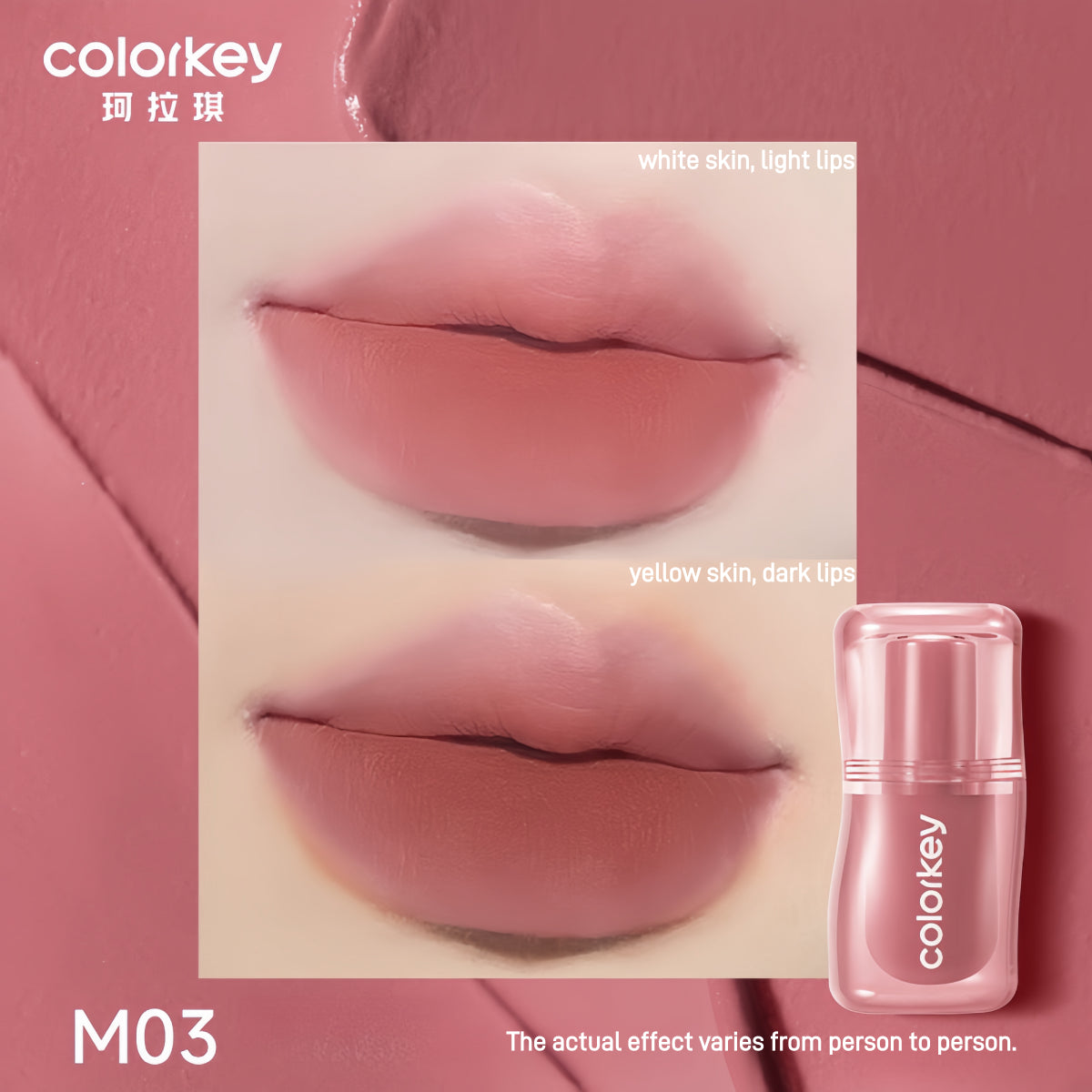 Colorkey Silky Creamy Matte Lip Mud 3g