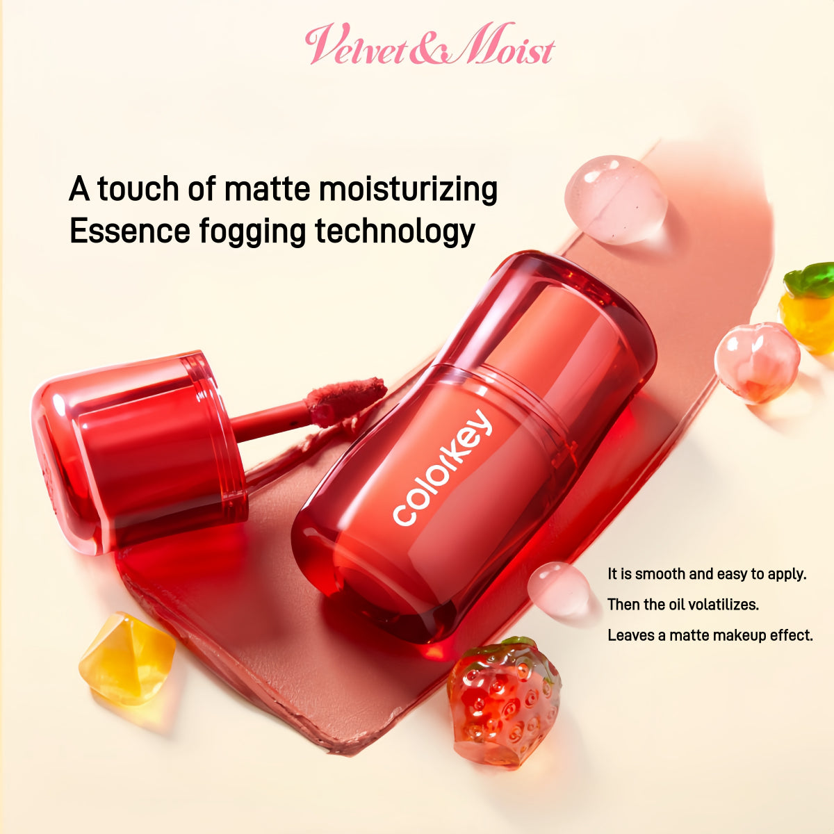 Colorkey Silky Creamy Matte Lip Mud 3g