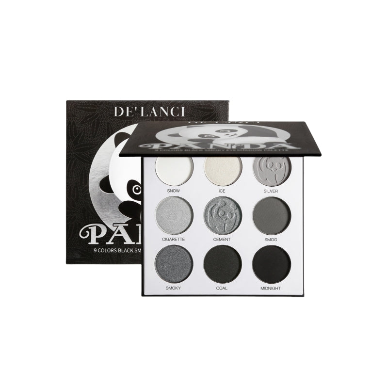 De'Lanci panda palette 9 colors eyeshadow 20g