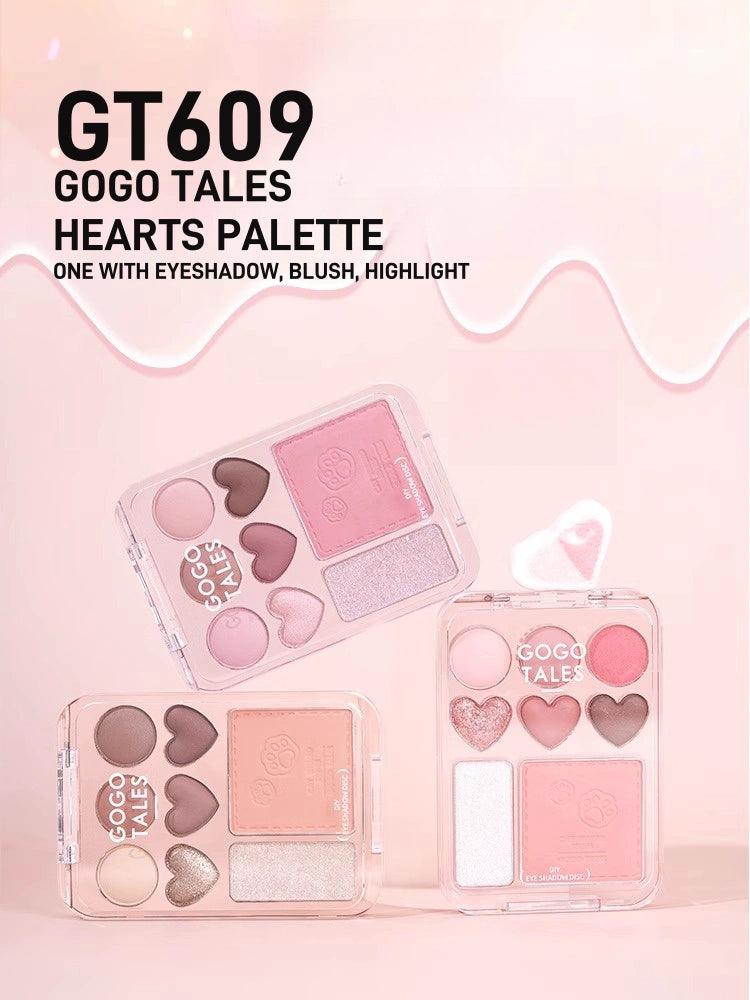 3IN1 Hearts Palette 9.5g