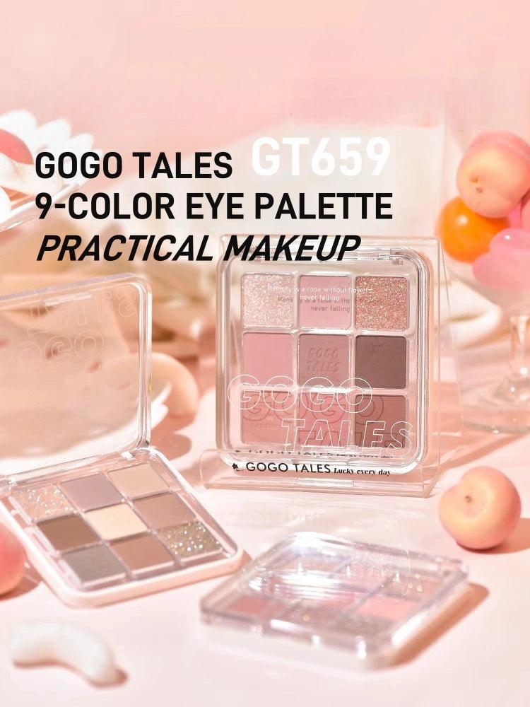 GOGO TALES 9 Colors Eyeshadow Palette 11g