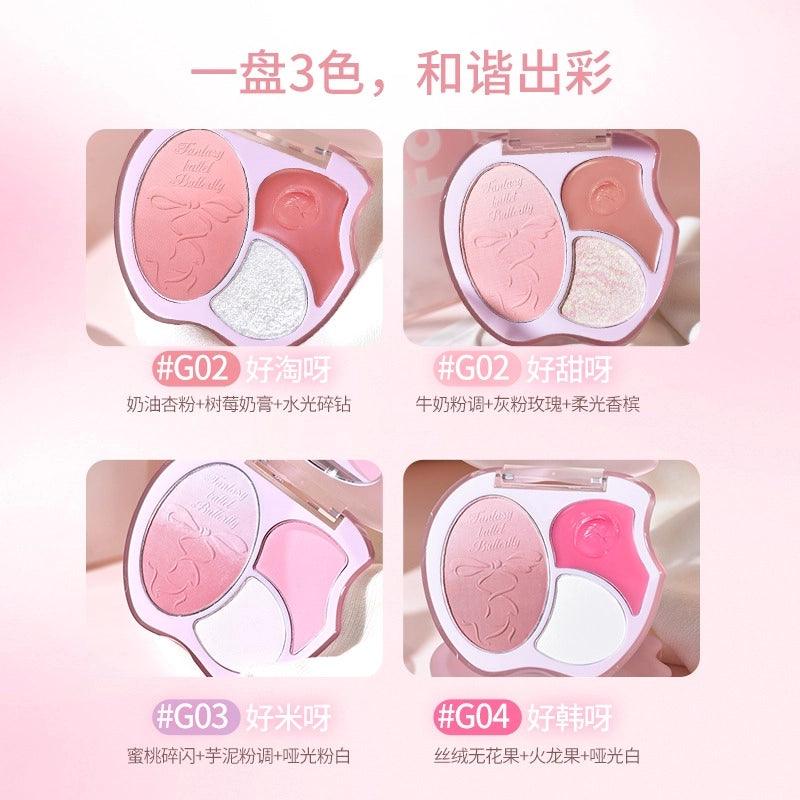 GOGO TALES Blush Highlight Palette 9g