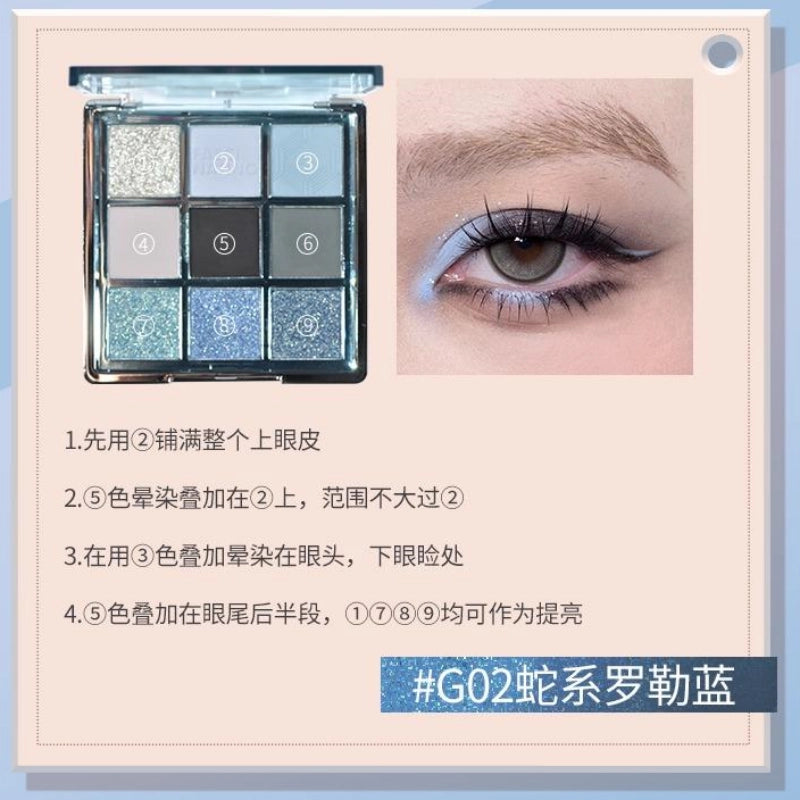 Glaze Tinting Eyeshadow Palette 10.8g