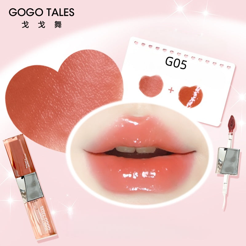 GOGOTALES - Plump Long-wear Double-end Lip Glaze 4.8g