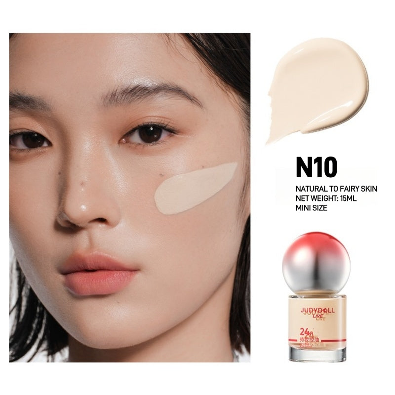 Judydoll Live- Long Wearing Foundation N10 15ml Live Series