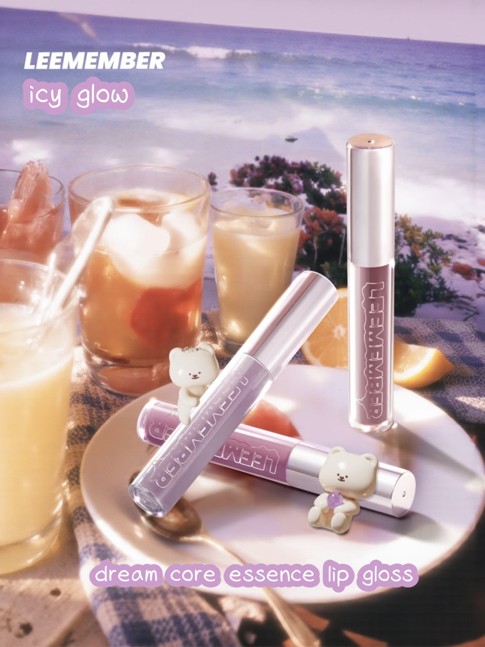 LEEMEMBER Watery Lip Gloss 3g Glasslike LAVA YK