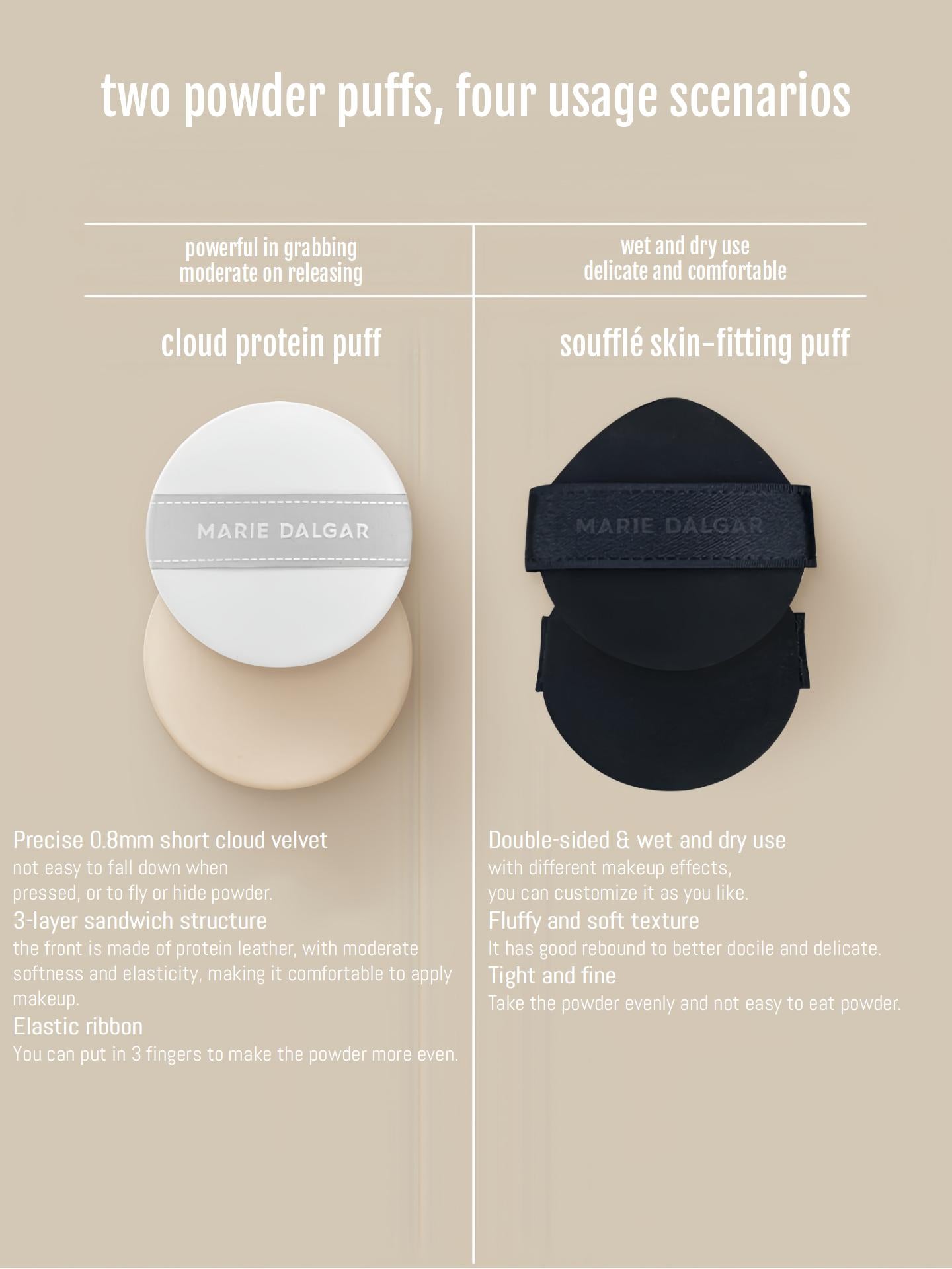 Marie Dalgar Vine Blurring Longwear Powder Pact 10g