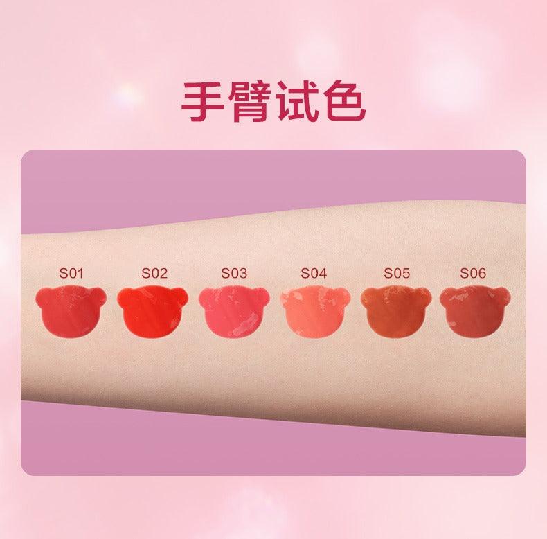 PINK BEAR Sugar Glossy Lipstick Moisturizing Lip Care 3.2g