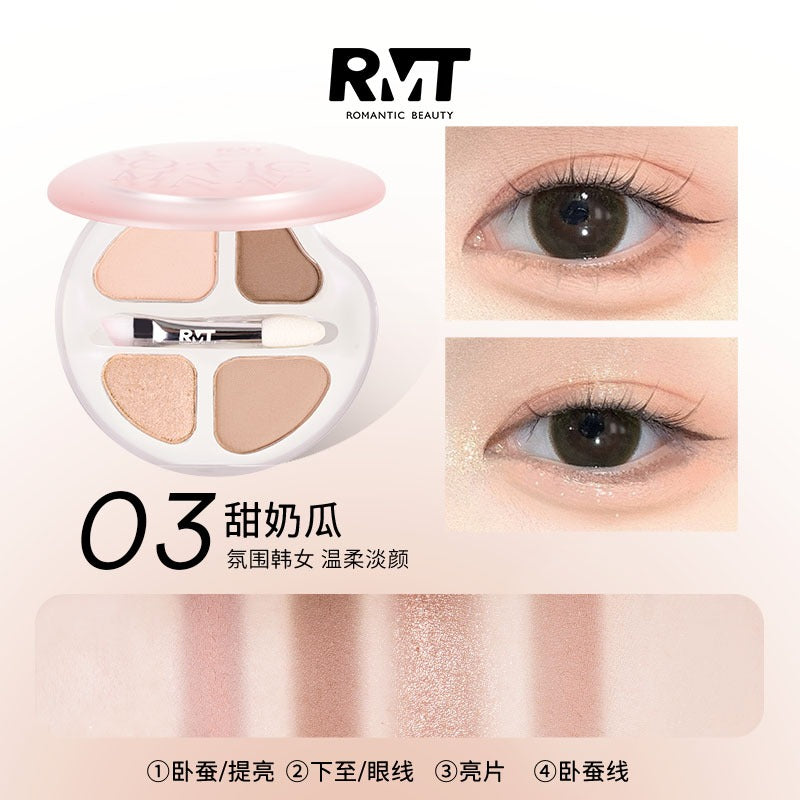 Four Colors Silkworm Highlight Palette 3.5g