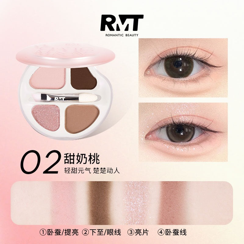 Four Colors Silkworm Highlight Palette 3.5g