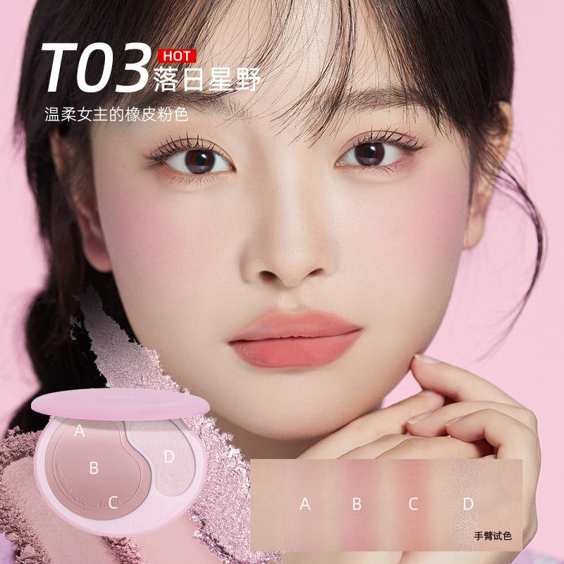 Sweet Blush Highlighter Palette 11g