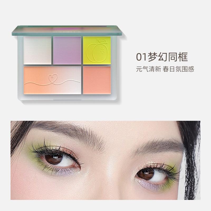 Shedella Dreamlook 5 Colors Eye Palette 8g