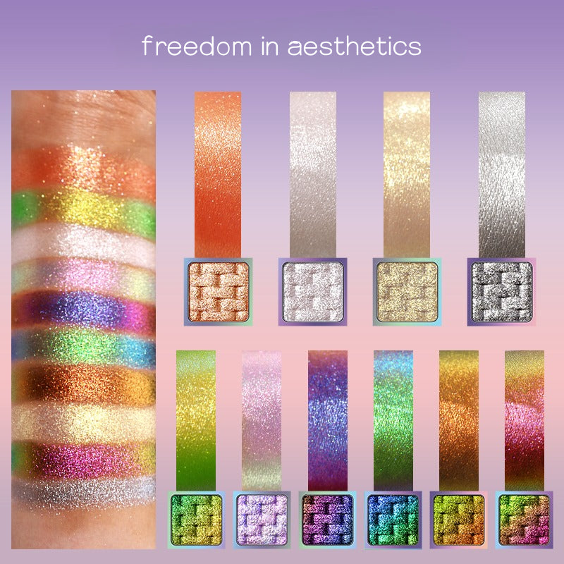 10 Colors Chameleon Eyeshadow Palette Lunar Mirage 7g