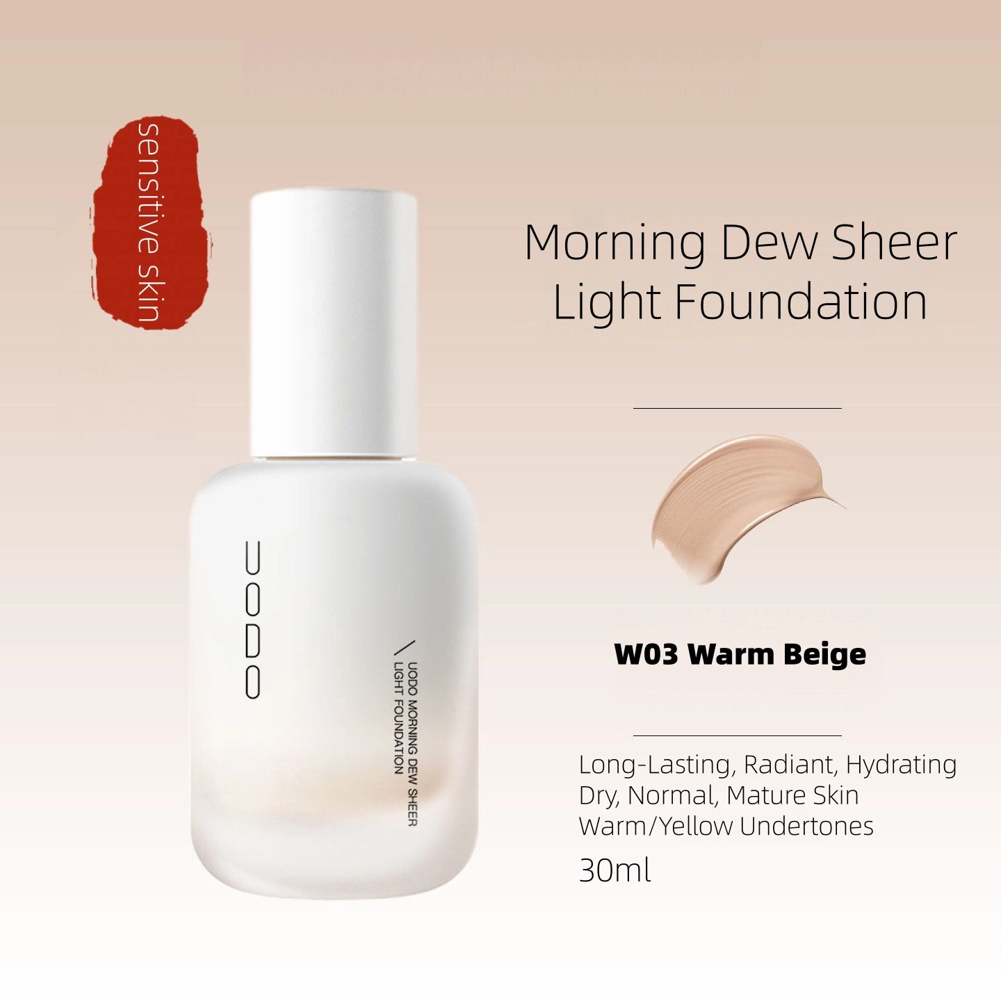 UODO - Foundation 30ml