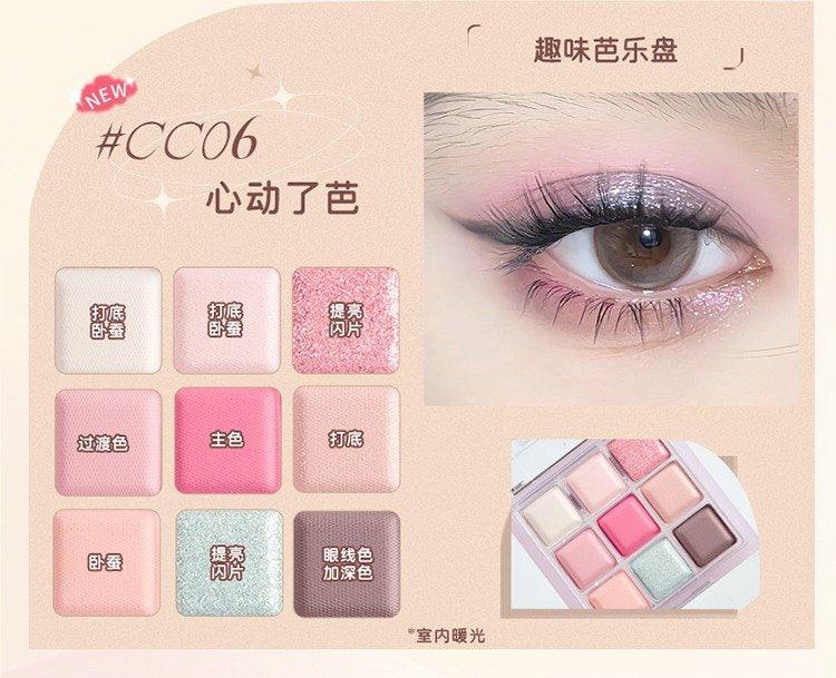 Chocolate 9 Colors Eye Palette 9g