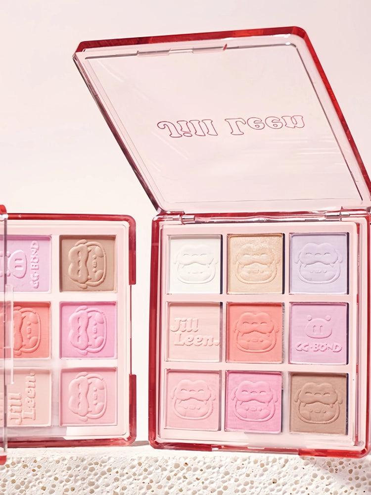 GGBOND 9 Colors Blush Palette 12g