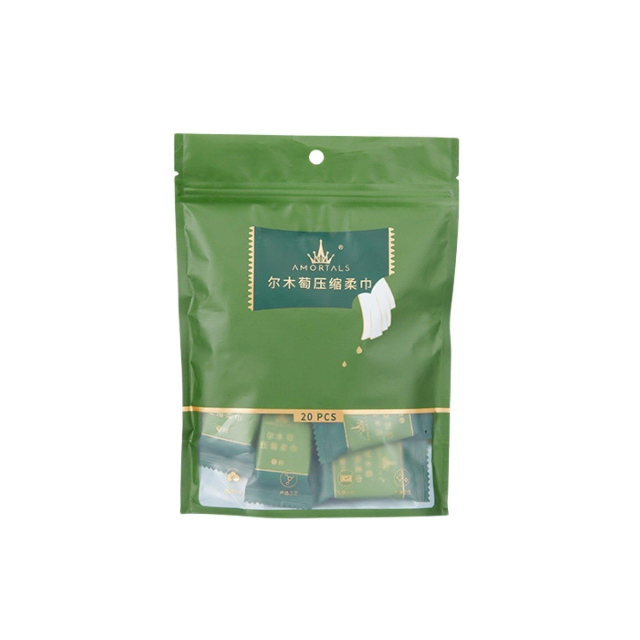 Amortals Compressed Towel 20 Packs by 24x30cm AMT006 - Chic Decent