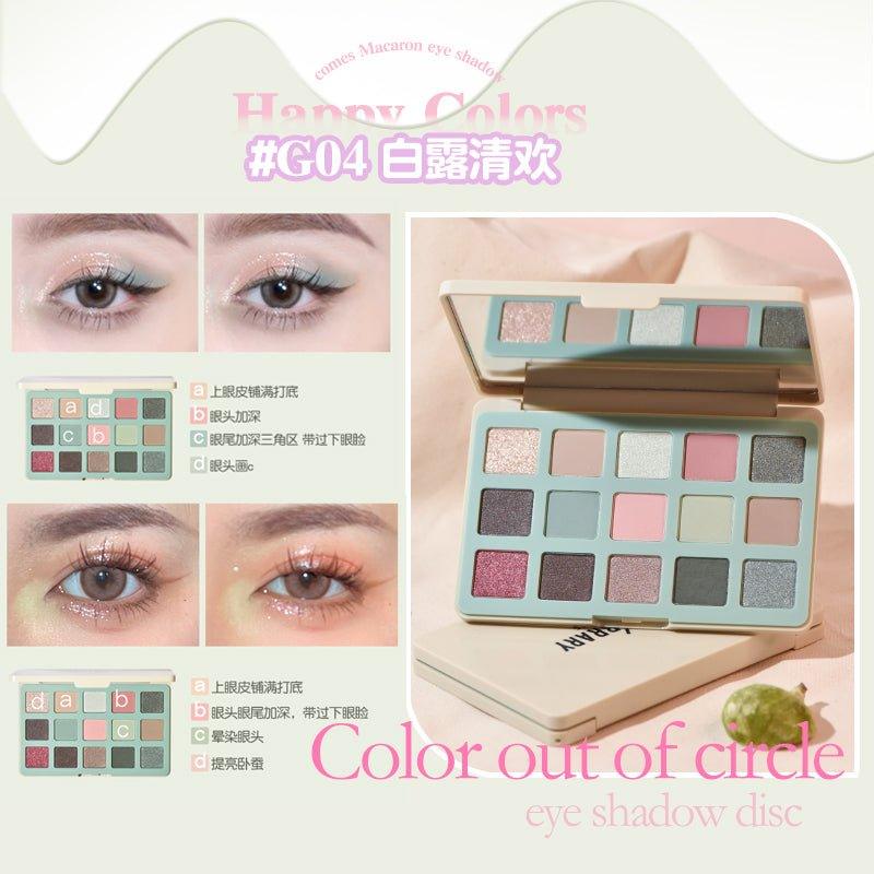 15 Colors Eye Palette 24g