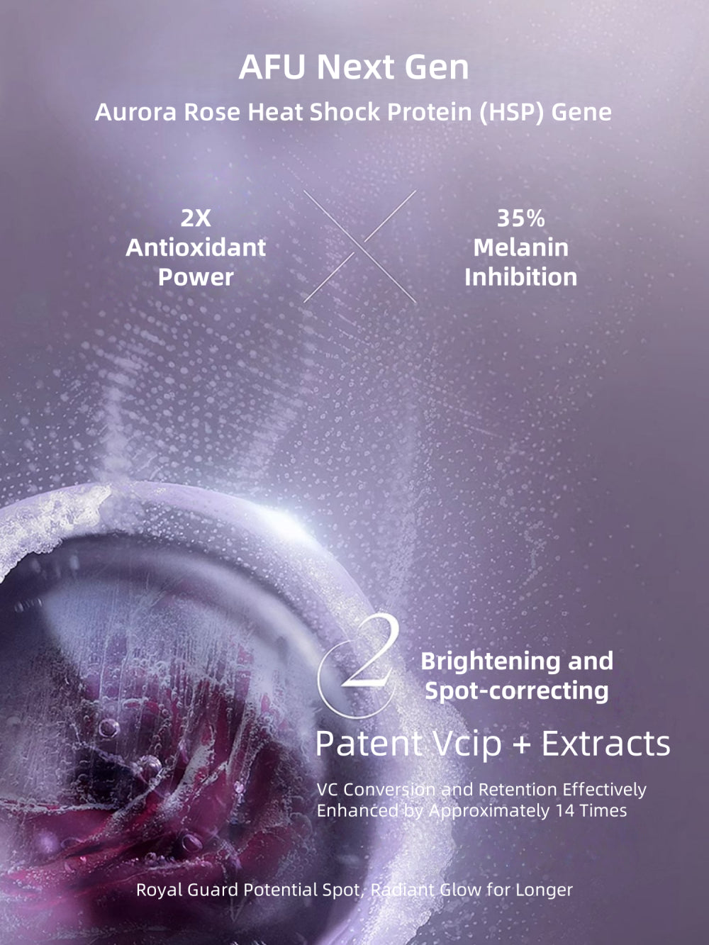 AFU - Aurora Brightening & Anti-spot Facial Oil 0.35ml*21