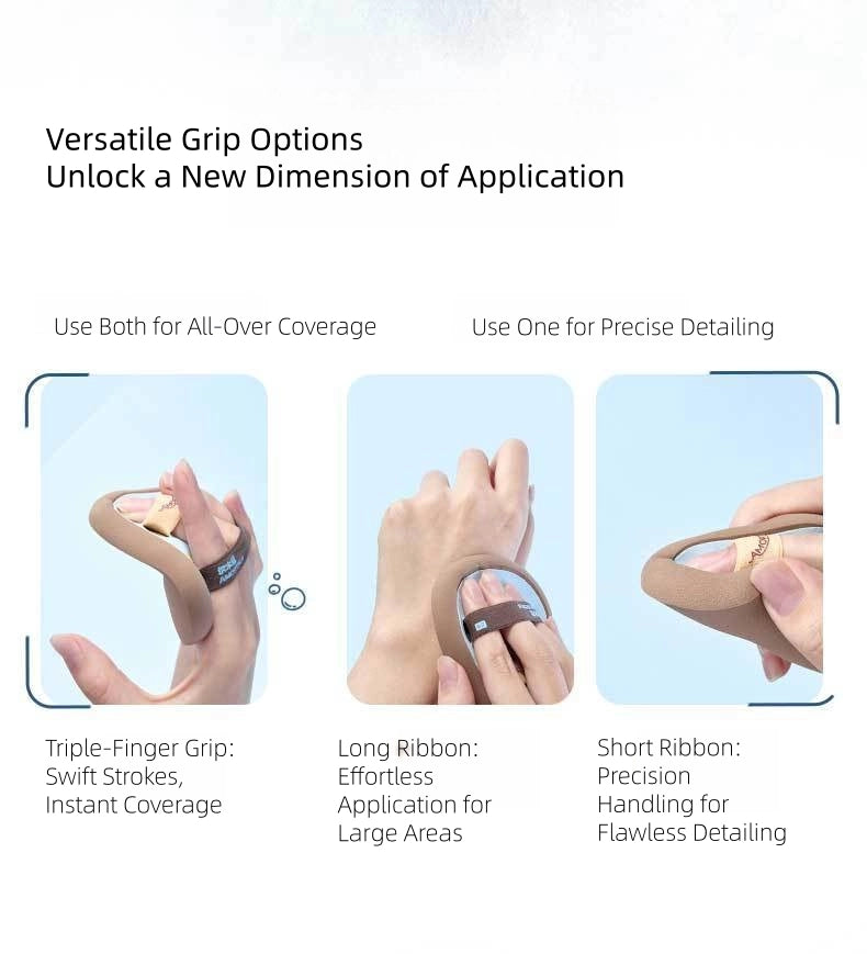 AMORTALS - the Bird and the Fish Wet Use Makeup Puff 3in