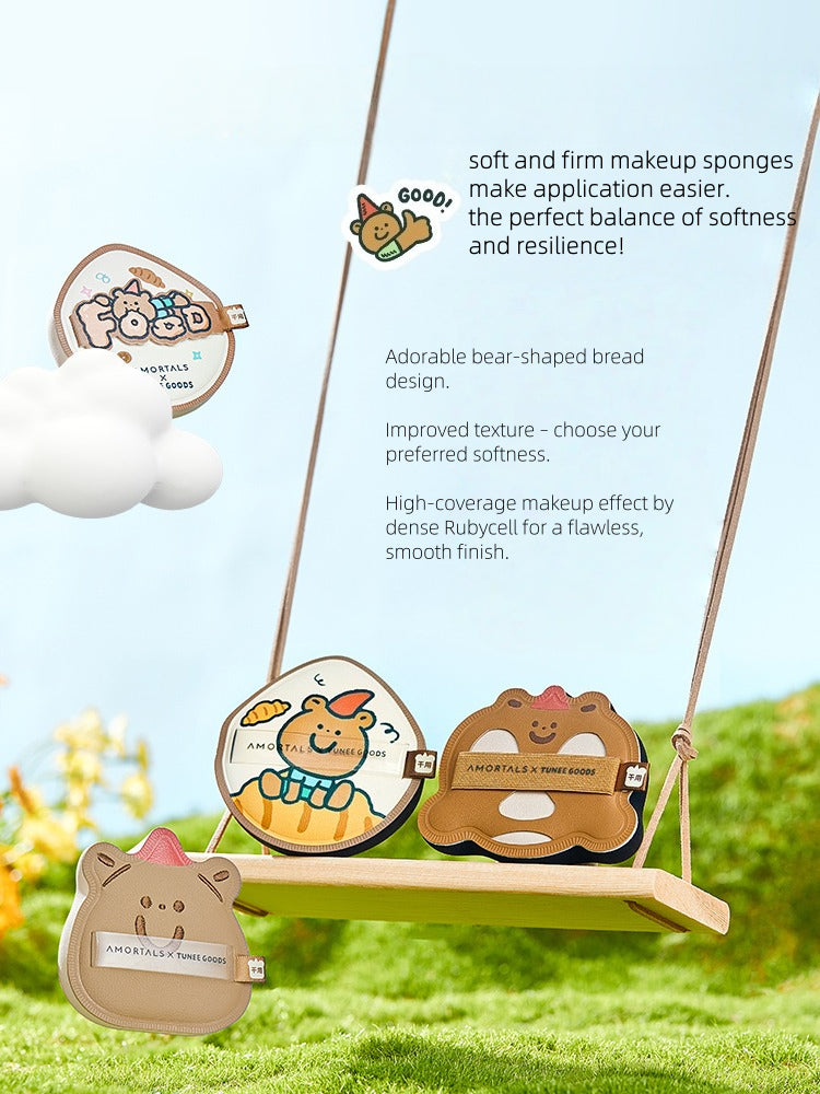 Amortals 尔木萄X TUNEE GOODS 化妆海绵套装