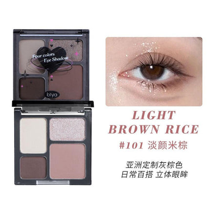 BIYA - 4 Colors Eye Shadow 6g