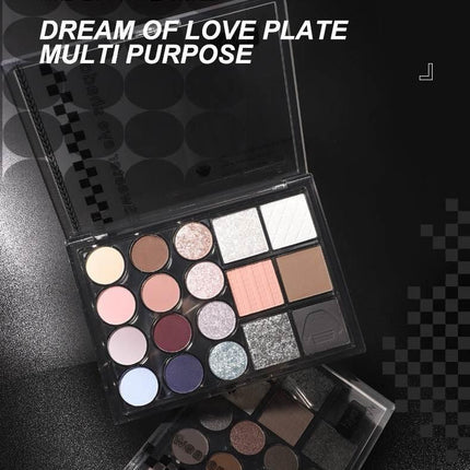 BIYA - Multi Purpose 18 Colors Eyeshadow Palette 22.2g