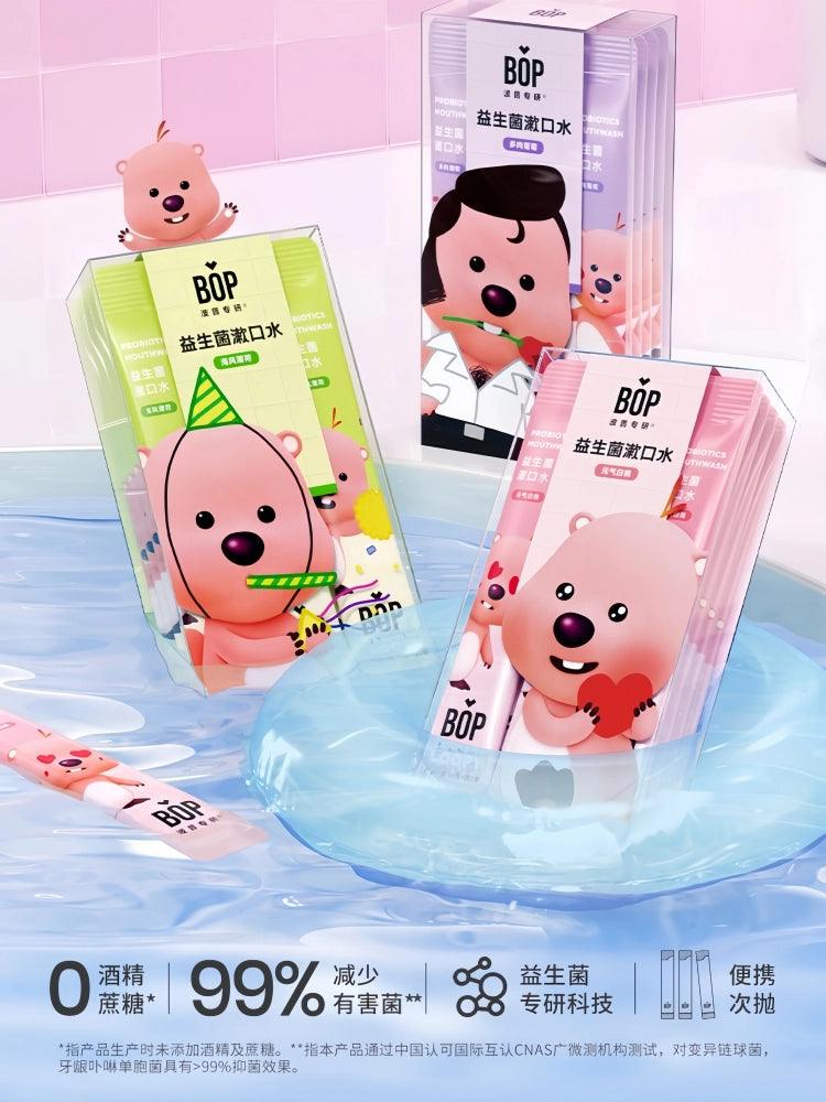 BOP波普专研益生菌条装漱口水 132ml