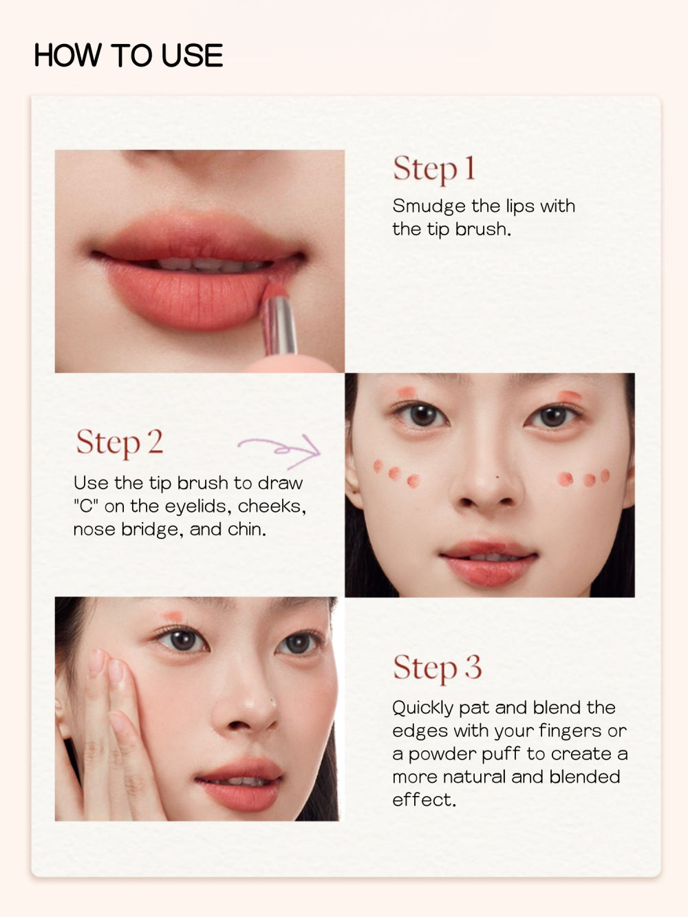 [C20-C22] Joocyee Multi Purpose Cream New for Lip N Cheek 4.5g