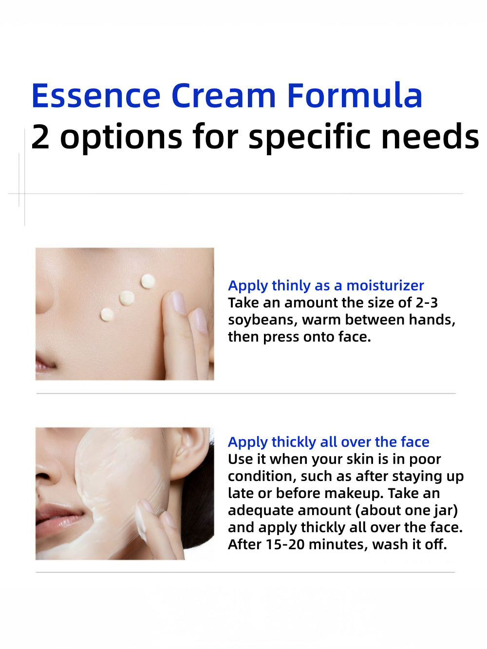 C+ Beauty Whitening Radiance Spot-fading Essence Cream 5g*5