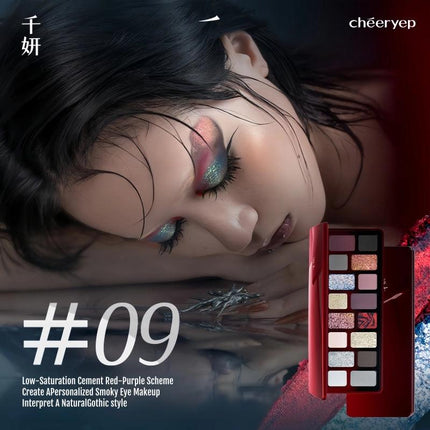 cheeryep - 16 Colors Eyeshadow Palette
