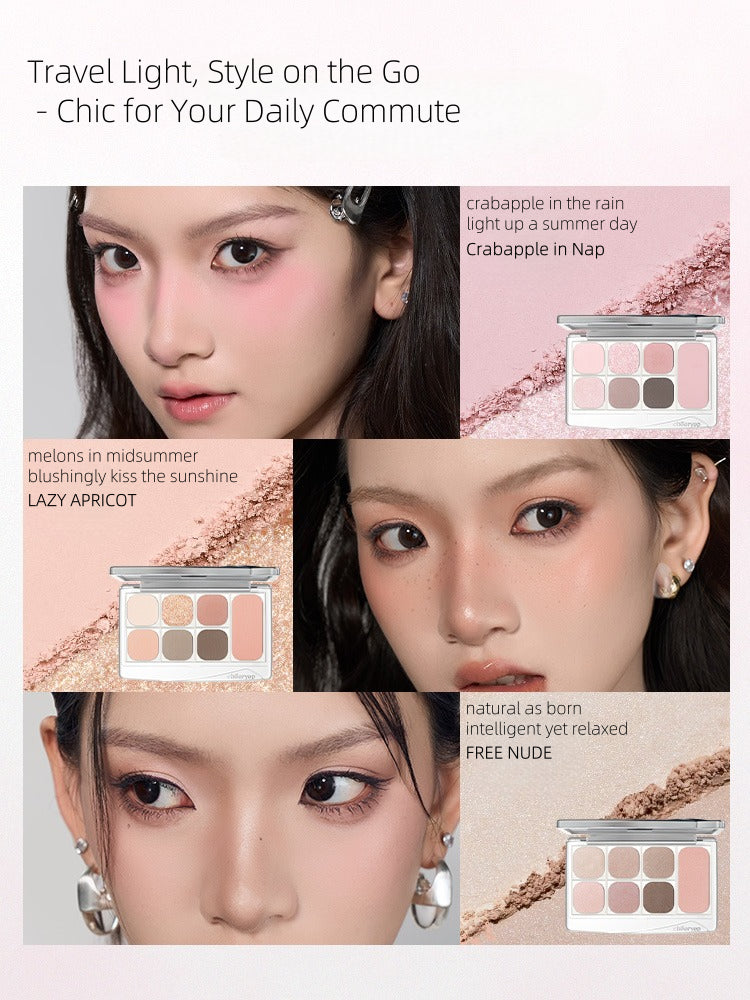 cheeryep - Wandering with Light Makeup All-in-one Face Palette 10g
