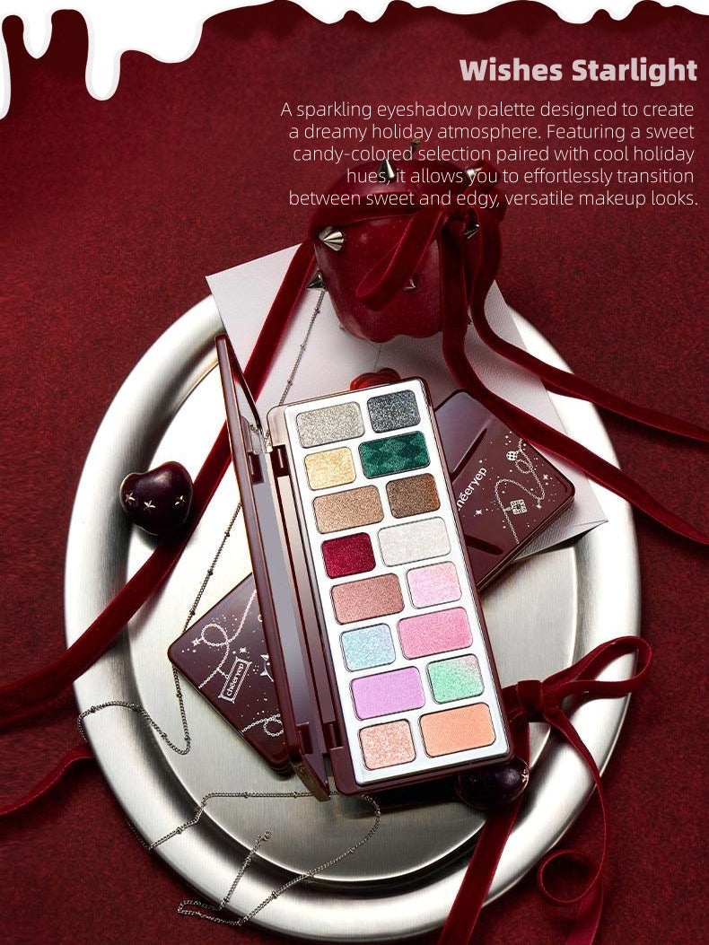cheeryep - Starlit Wishes Eyeshadow Palette (Wishes Starlight) 17g
