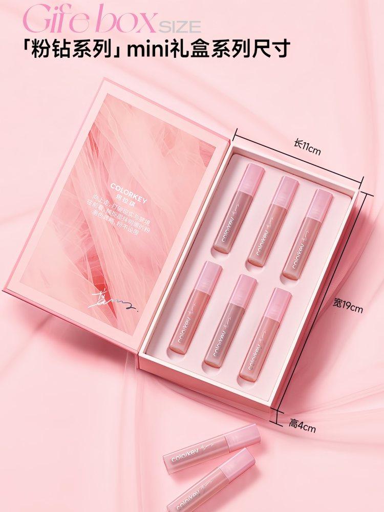 Colorkey Pink Diamond Mini Lip Gloss Set 6g