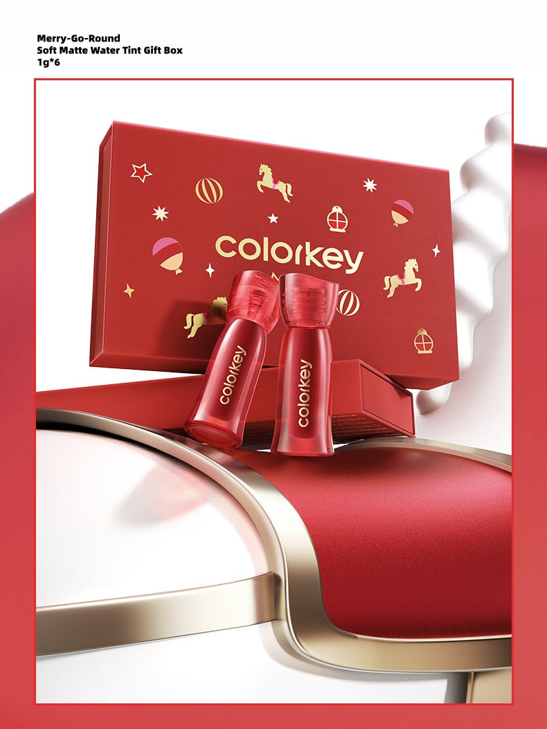 Colorkey - Merry-Go-Round Soft Matte Water Tint Gift Box 1g*6