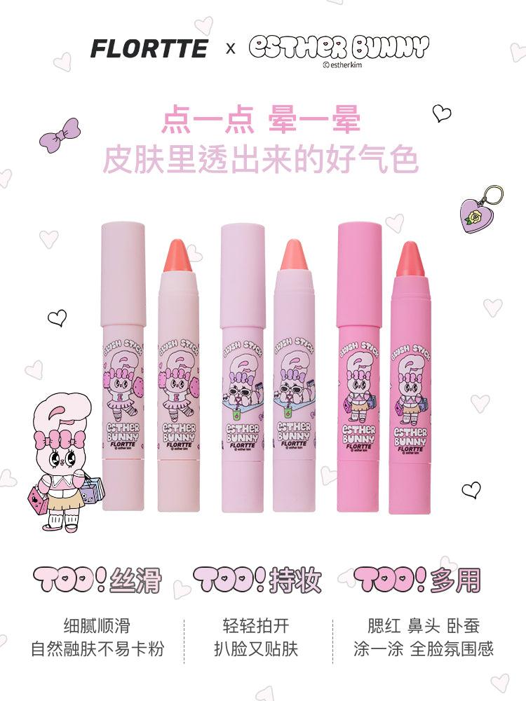 Flortte Esther Bunny Blush Stick 3.5g