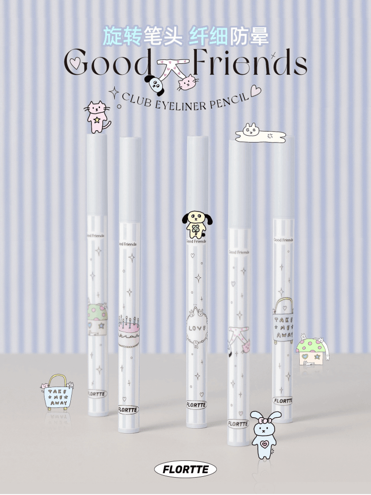 Flortte Good Friends Club Liquid Eyeliner 0.5ml