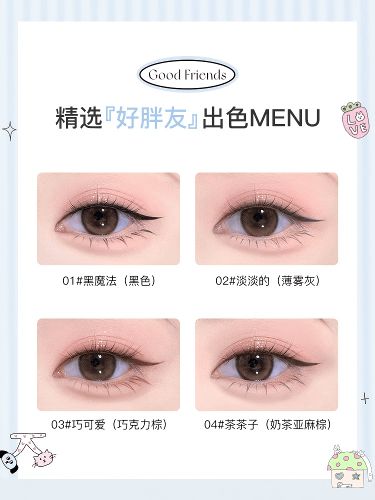 Flortte Good Friends Club Liquid Eyeliner 0.5ml