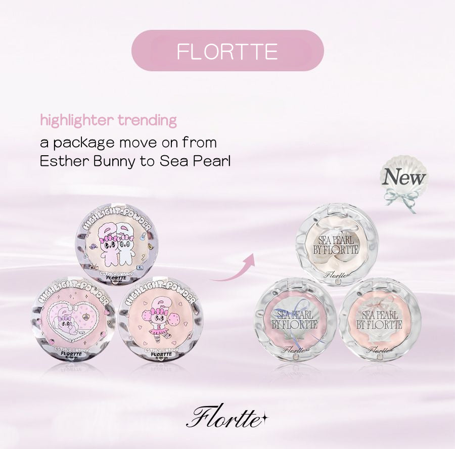 Flortte Sea Pearl Highlight Powder 4g