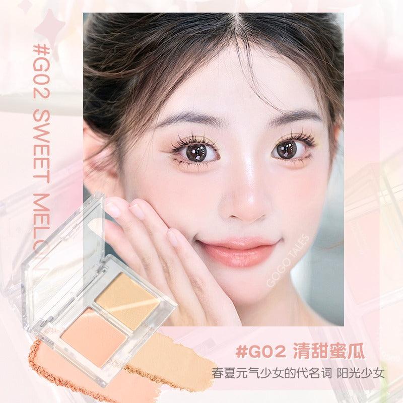 GOGO TALES Eyelid Brightening Duo Palette 2.8g