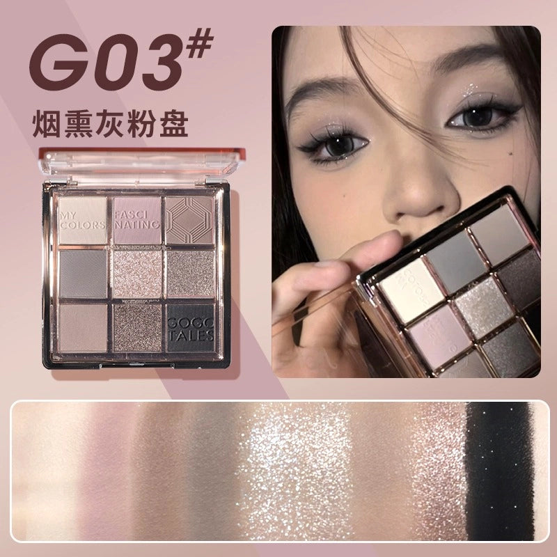 GOGO TALES Glaze Tinting Eyeshadow Palette 10.8g