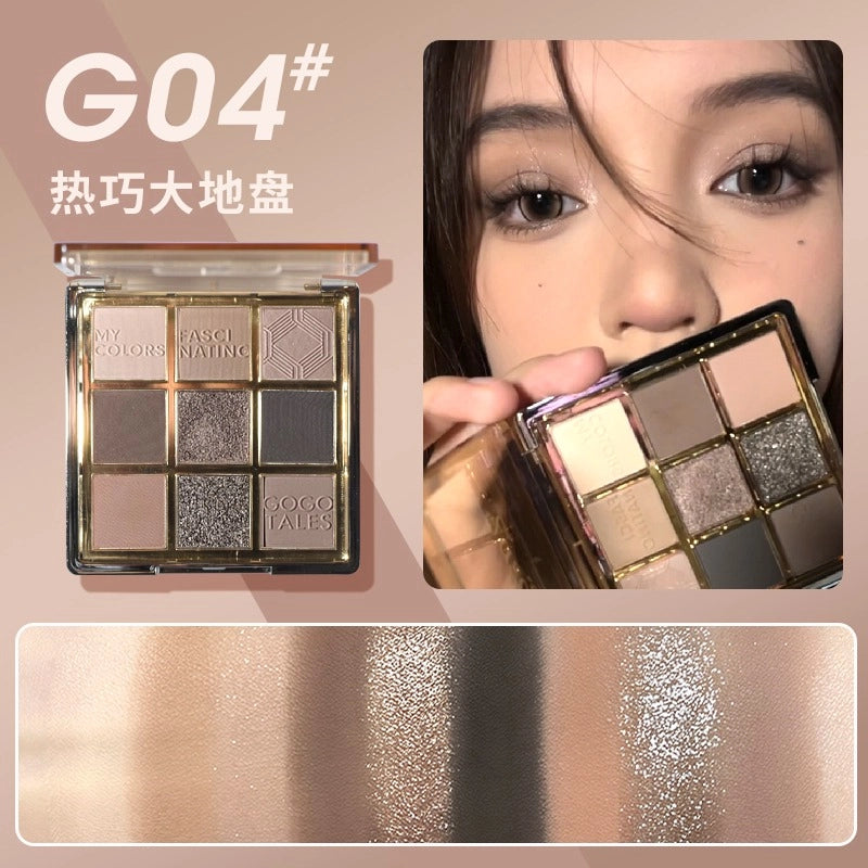 GOGO TALES Glaze Tinting Eyeshadow Palette 10.8g