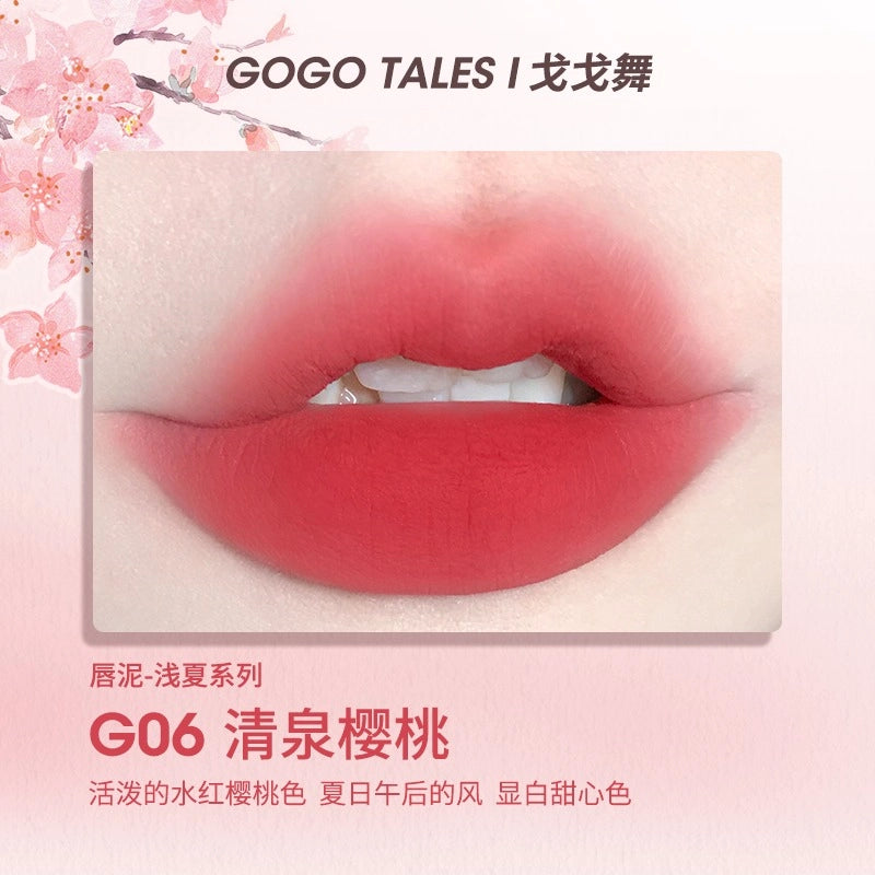 GOGO TALES 戈戈舞薄泥轻纱唇釉 2.4g