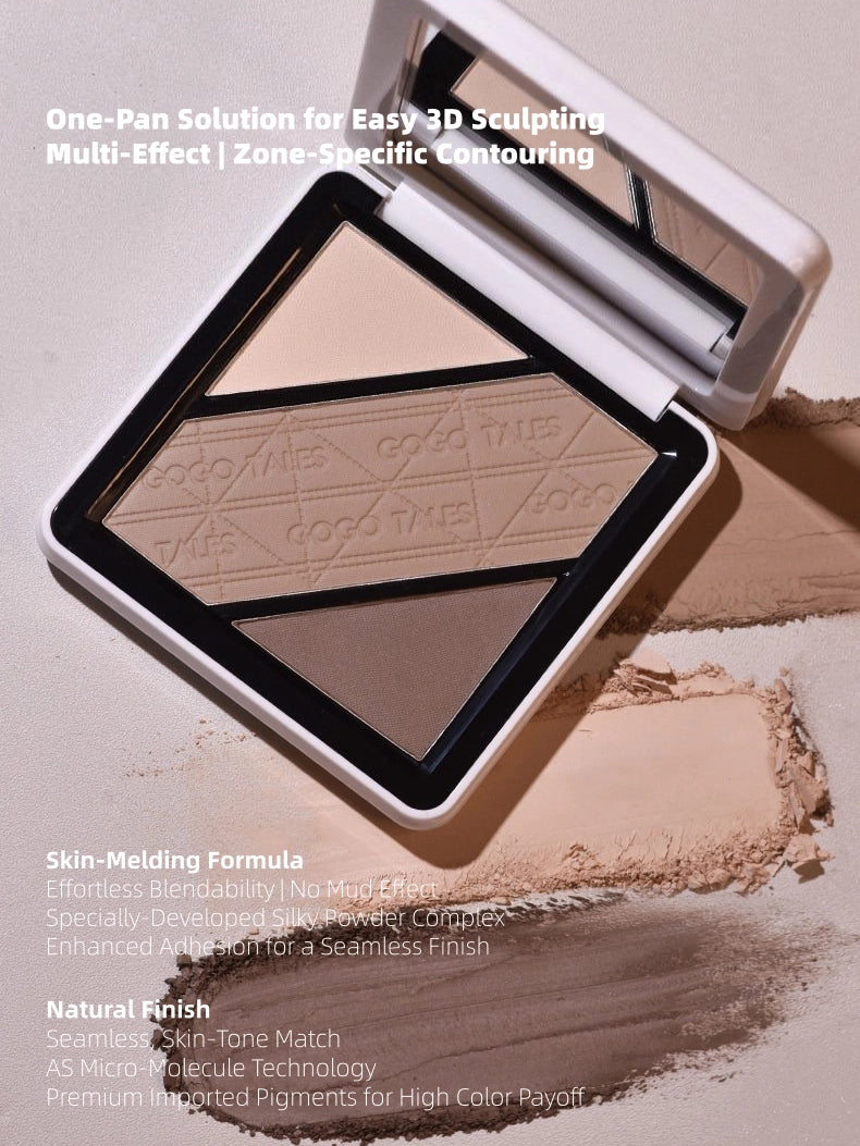 GOGOTALES - Soft Focus Stereoscopic Contour Palette 11.5g